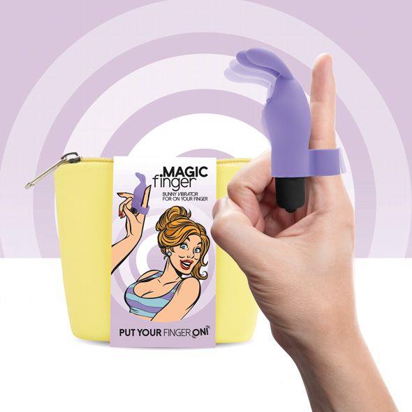 FeelzToys – Magic Finger Vibrator Paars Fioletowy