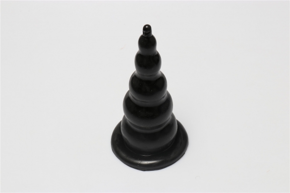 Piramida analna plug wtyczka duża stopniowana 18cm