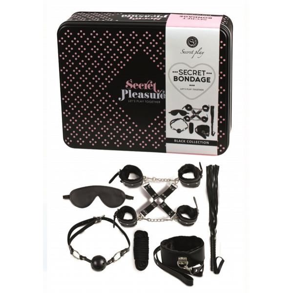 Secret Bondage – Set 8 pcs Black