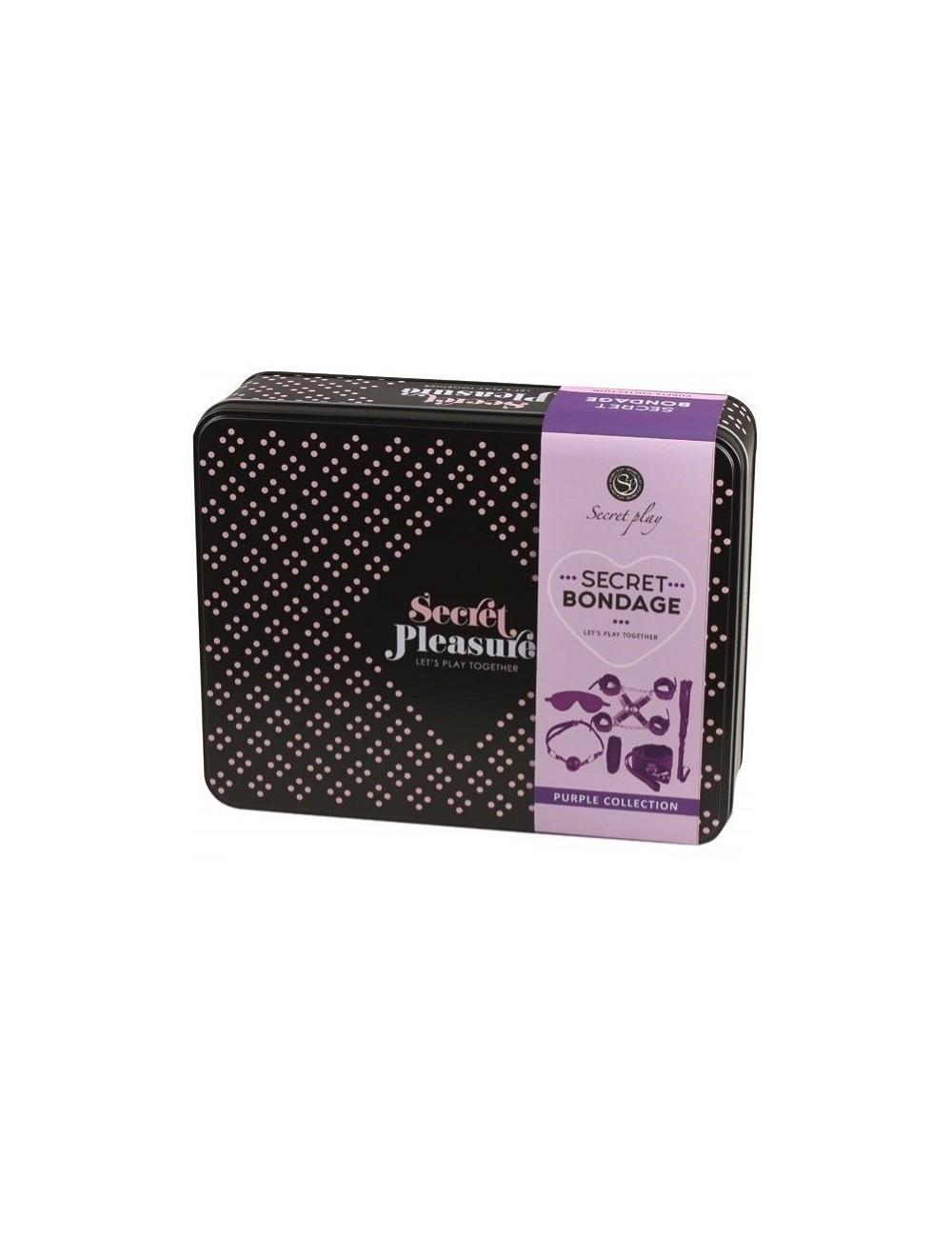 Secret Bondage – Set 8 pcs Purple & Black