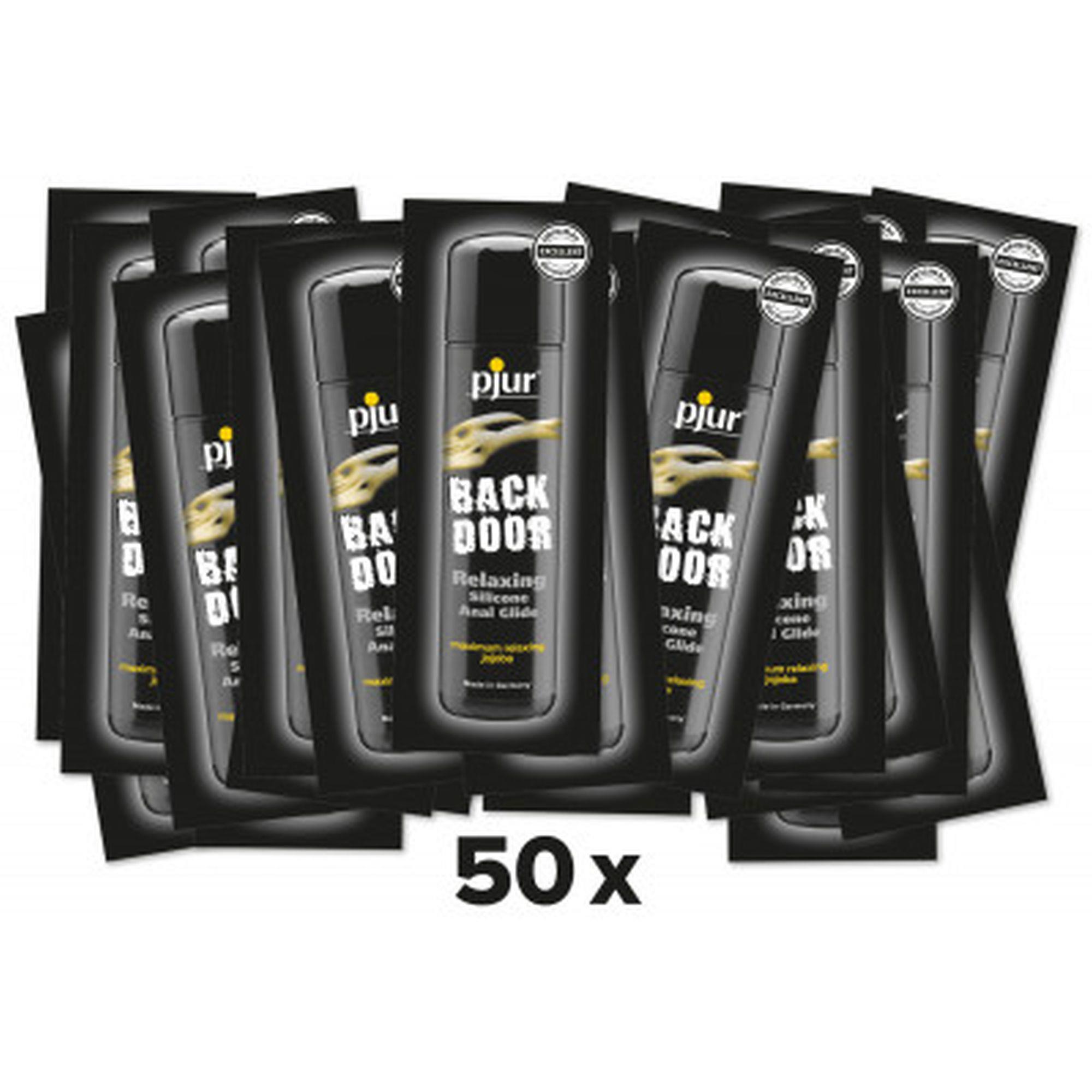 Żel-pjur Backdoor anal glide 1,5ml.-jojoba silicone lubricant – 50 sztuk