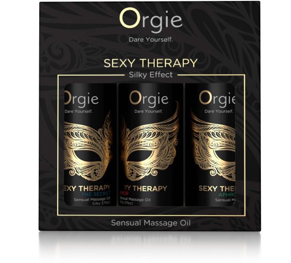Olejki do masażu erotycznego ciała  3 x 30 ml set