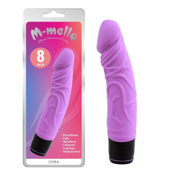 Wibrator realistyczny penis członek 19cm 7 trybów