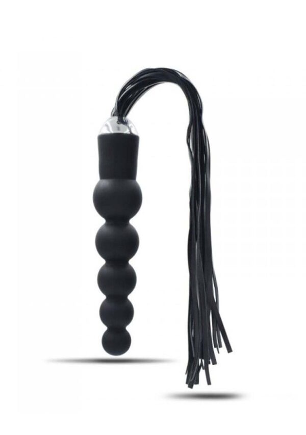 Penetrator dildo analne z batem do chłosty 19cm