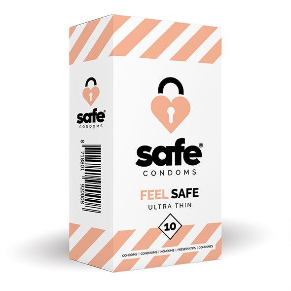SAFE – Condooms Voelen Veilig Ultra Dun (10 stuks)
