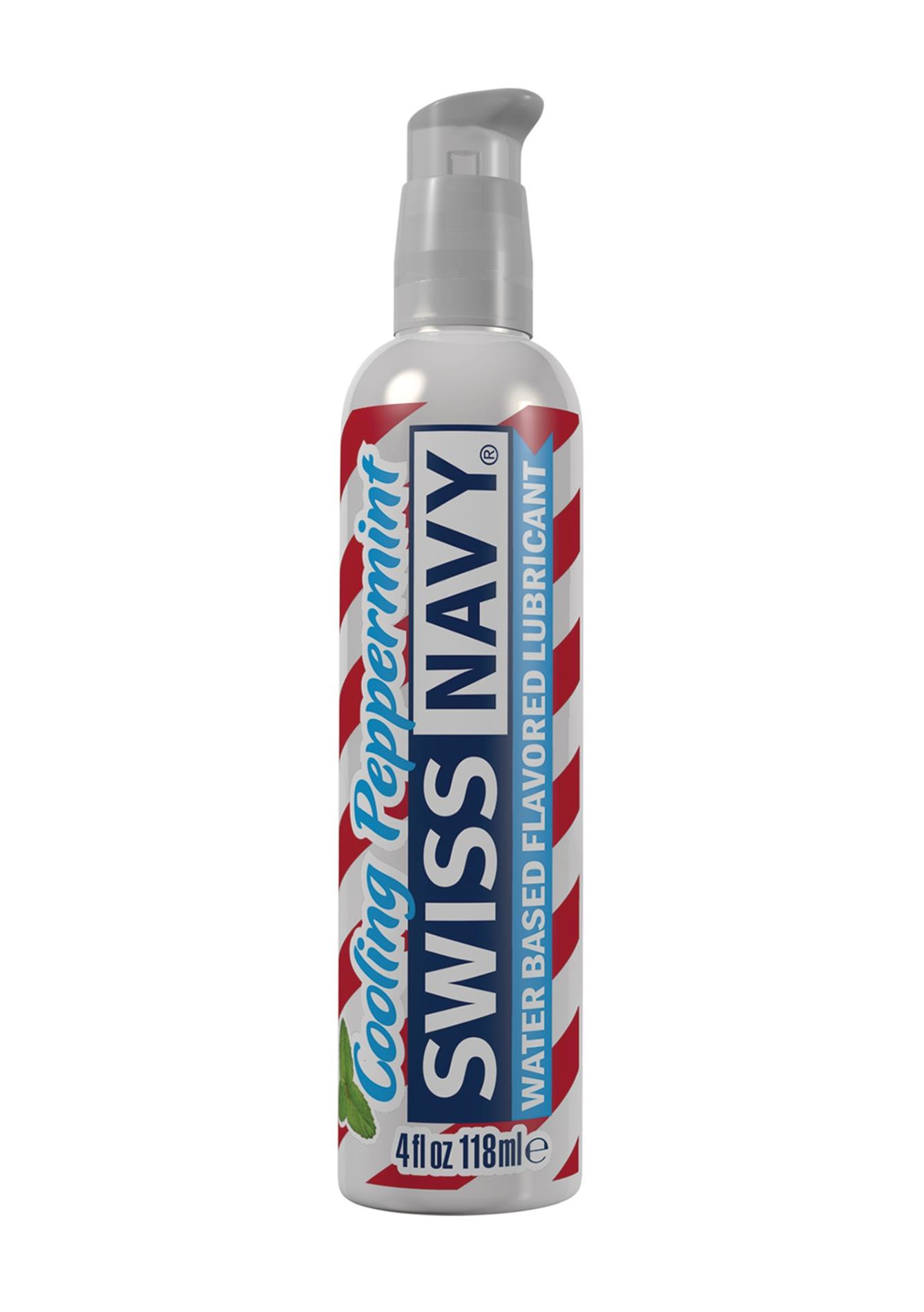 Lubricant with Cooling Peppermint Flavor – 4 fl oz / 118 ml