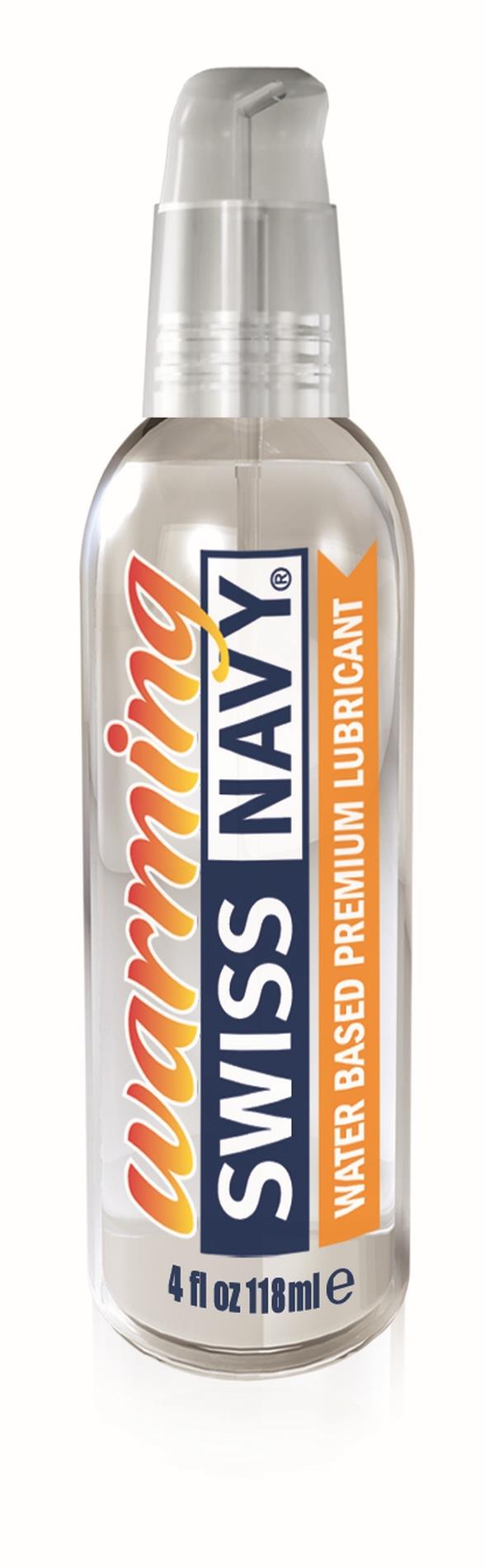 Premium – Waterbased Warming Lubricant – 4 fl oz / 118 ml