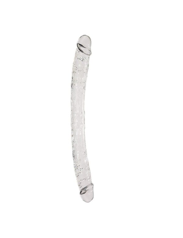 Długie podwójne dildo do sexu lesbijskiego 38,5 cm