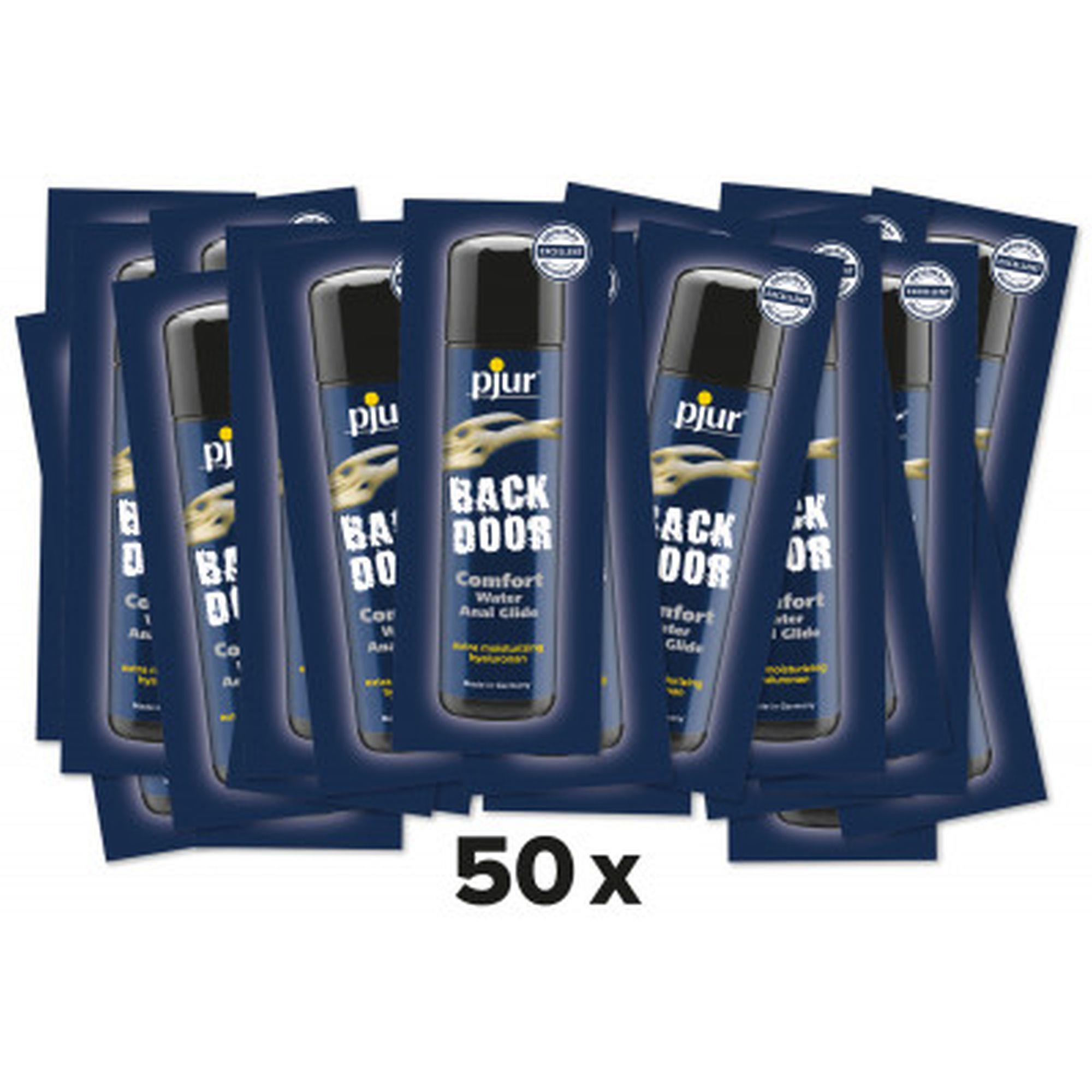 Żel-pjur Backdoor Comfort glide 2ml.-waterbased lubricant with hyaluronan – 50 sztuk
