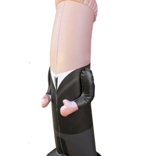 Inflatable Groom Bop Bag - Flesh