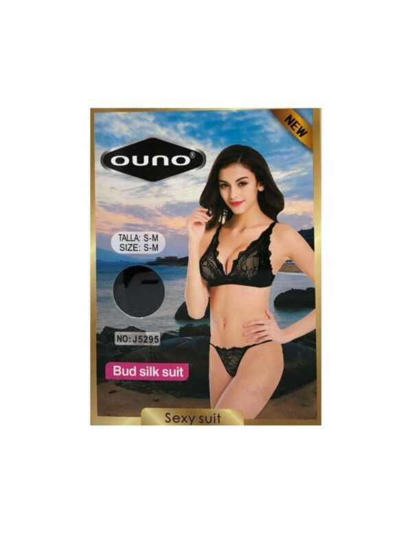 Ouno-Sexy Lingerie Set 2 parts-S/M-Black